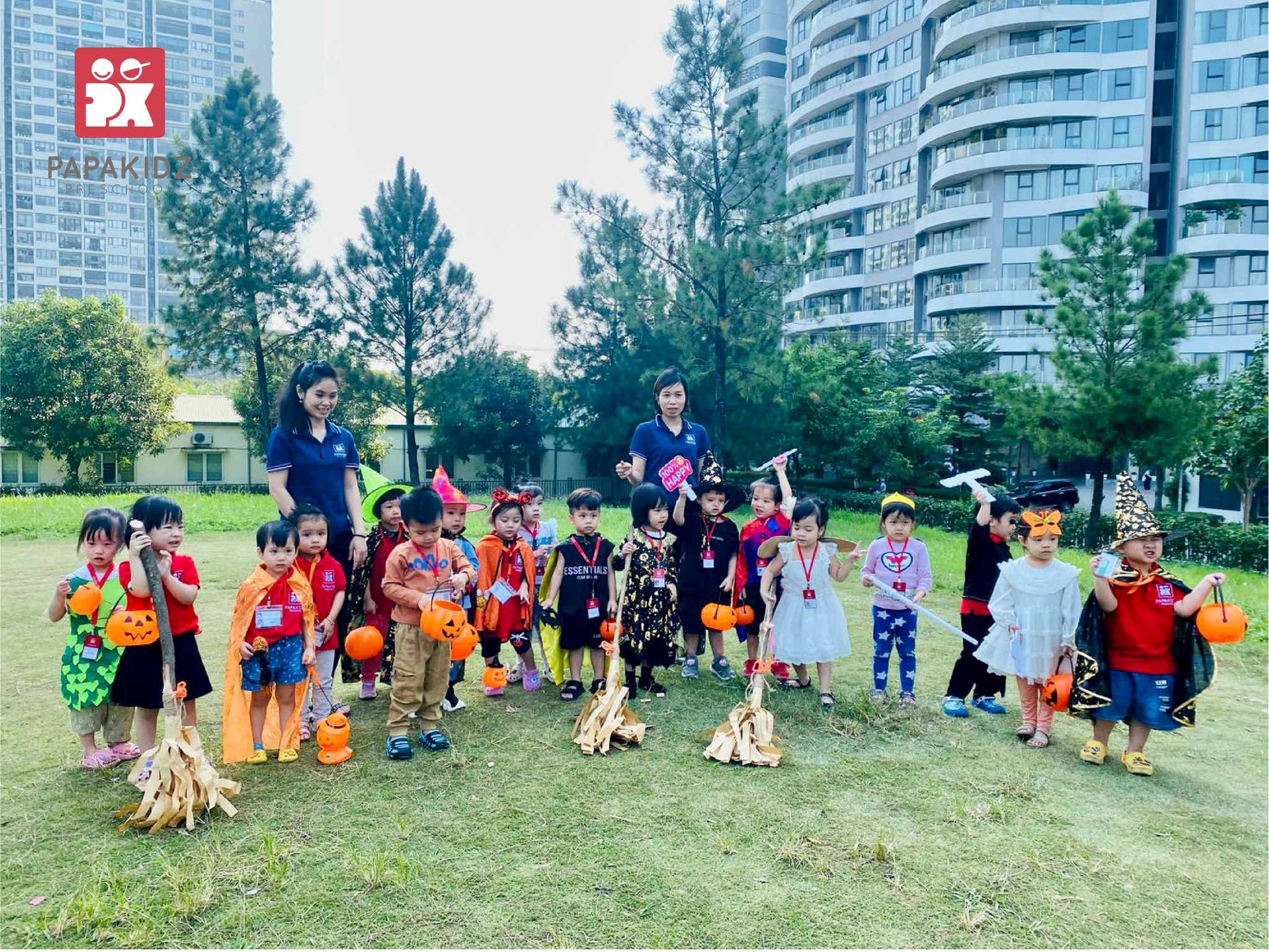 Lễ hội Halloween tại trường mầm non Papakidz