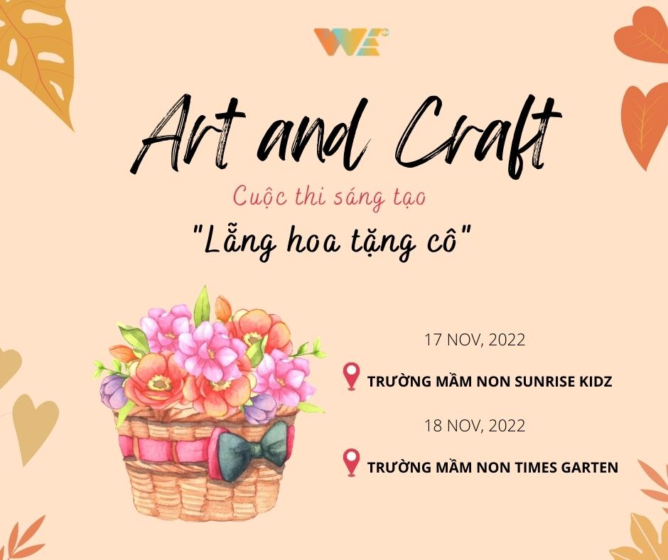 Cuộc thi sáng tạo Lẵng hoa tặng cô